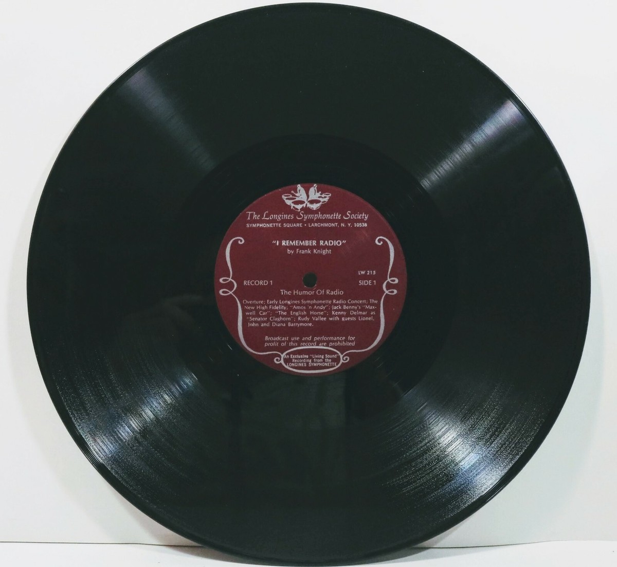 Vintage Records Frank Knight I Remember Radio UK