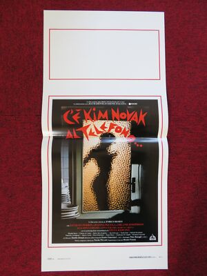 C'E KIM NOVAK AL TELEFONO ITALIAN LOCANDINA (27.5''x13'') POSTER J. PERRIN 1994