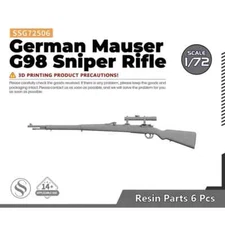 SSMODEL SSG72506 1/72 German Mauser G98 Sniper Rifle