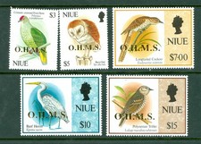 NEUF #026-030 OISEAUX SET OFFICIEL MNH VF