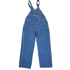 VINTAGE KEY IMPERIAL ARISTOCRAT OF OVERALLS MADE IN USA W 38 X L 30