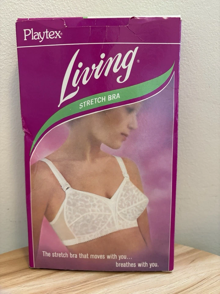 Sujetador elástico Playtex Living 159 blanco talla 38B 00348 de colección nuevo en caja  Foto 2 de 4