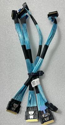New 4 pcs Dell R7525 8*2.5 NVME direct connection cables kit CT8G0 0CT8G0