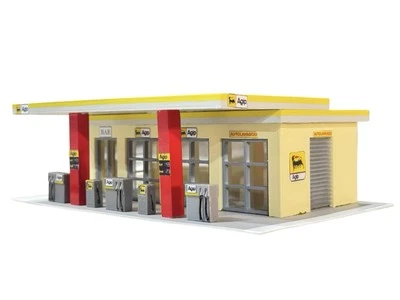 LK TRAIN Kit Benzinaio Stile Italiano FS scala H0