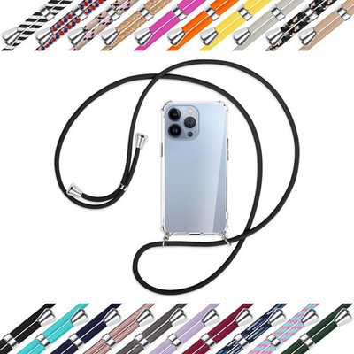 Handykette (S) für Apple iPhone 13 Pro Max (6.7'') Umhängehülle mit Band Case