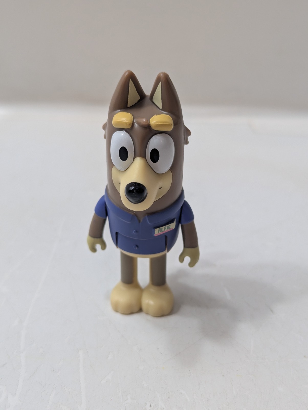Bluey Gotta Be Done Paquete de Trabajo Figura ALFIE Solo Exclusivo Raro Robert Irwin