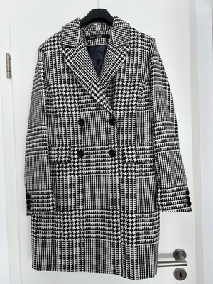 Marc Aurel Mantel Varied Schwarz Gr. 42