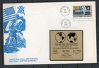 USA 1969 SG A1367 Moon Landing Space  FDC with Metal Inscription