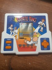 Karate King Tiger Electronics Handheld Video Game 1988 Tested Working Vintage