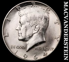 1964-D Silver Kennedy Half Dollar - Choice Gem Brilliant Unc  Lustrous  #K1380