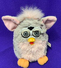 Vintage 1999 Snow Leopard Furby Model 70-800 Tiger NOT WORKING-PARTS ONLY