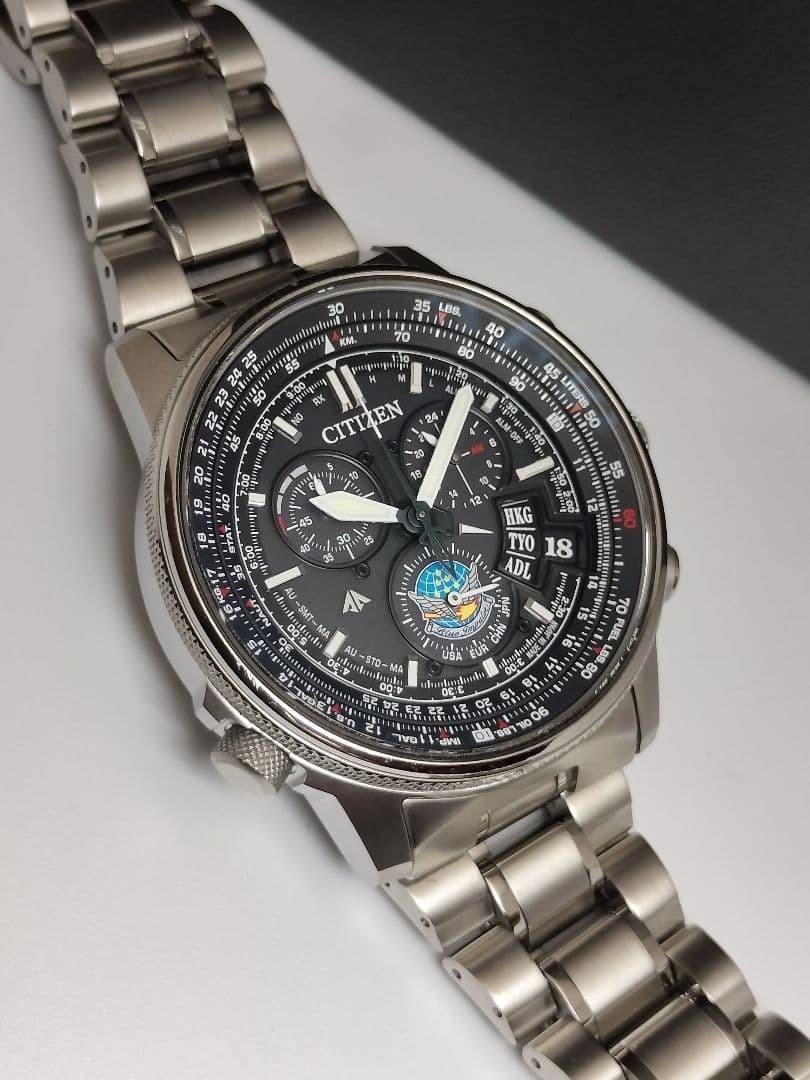 CITIZEN Promaster Blue Impulse H610-T019382 Eco-Drive Radio Solar Watch image 5