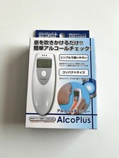 AlcoPlus Portable Alcohol Checker Breath Tester Compact Device Japan