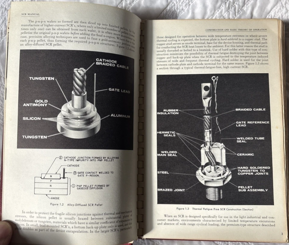 General Electric Silicon Controlled Rectifier Manual 1964 Third Edition - Image 4 of 4