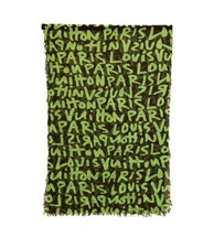 F/W 2008 Louis Vuitton x Stephen Sprouse Graffiti Scarf