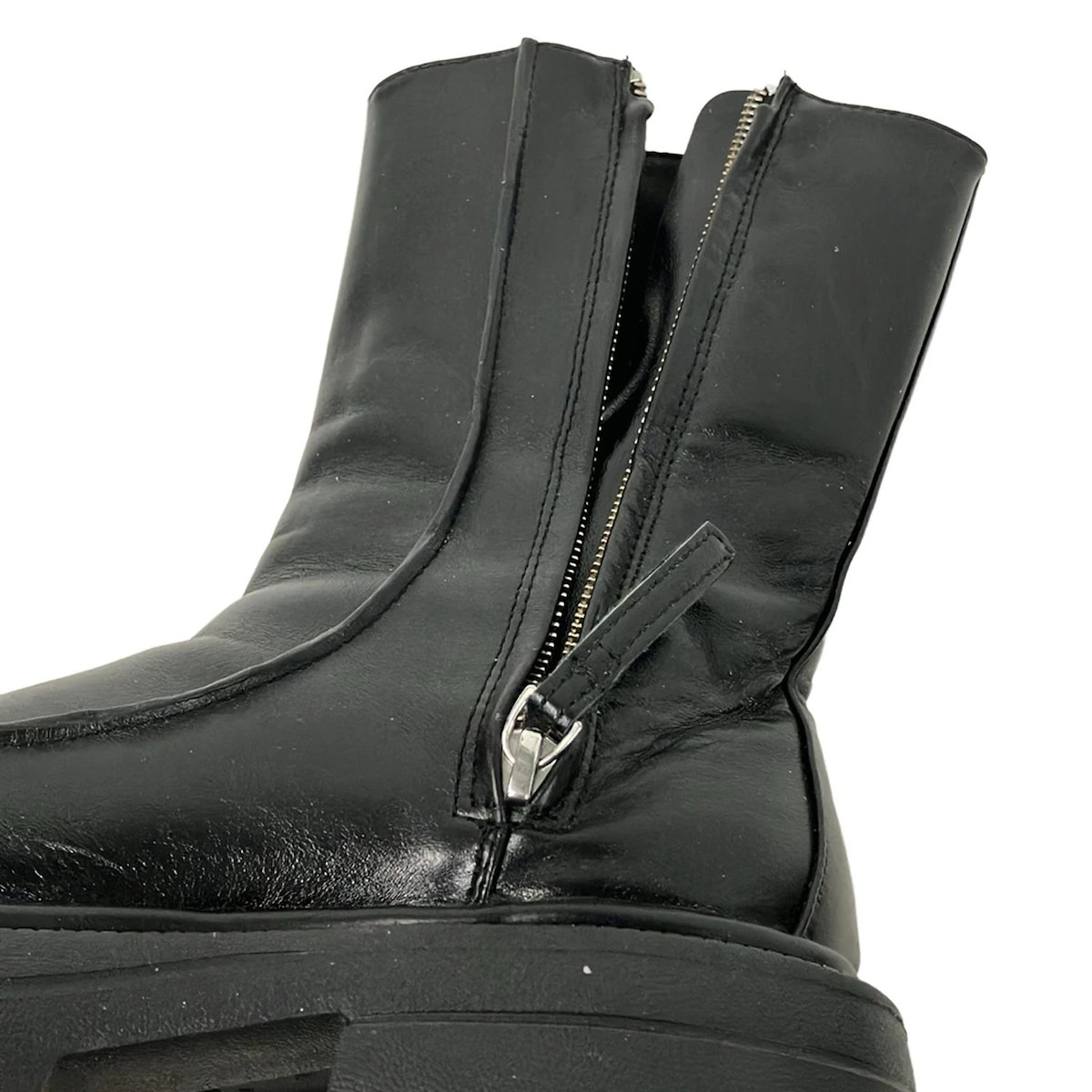 AMERI - Black Leather Women's Boots - image 5