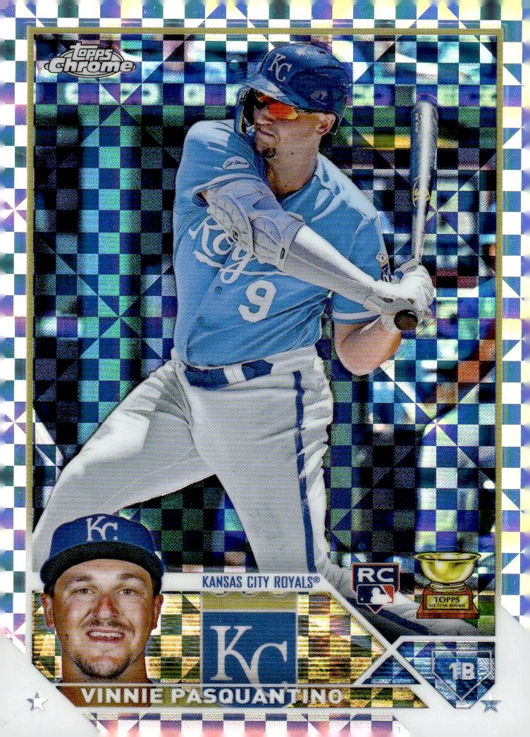 2023 Topps Chrome #119 Vinnie Pasquantino X-Fractors