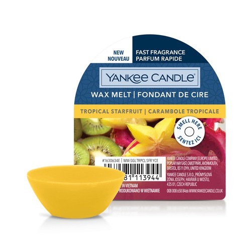 YANKEE CANDLE - Cere Wax Melt Tropical Starfruit