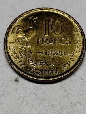 10 francs Guiraud 1953B ( 662 @ 2026 ) - Photo 1/2