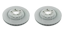 FEBI x2 Stk Bremsscheibe Hinterachse Für MERCEDES C215 W215 W220 2204230512 FEBI x2 Stk Bremsscheibe Hinterachse Für MERCEDES C215 W215 W220 2204230512