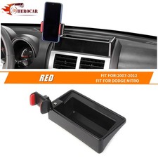 Dash Phone Holder Mount Bracket Wstorage Tray For Dodge Nitro 07-12 Accessories