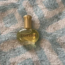 Vintage Discontinued L'effleur by Coty Perfume Splash 1/8 th fl oz 3.69 mL Mini