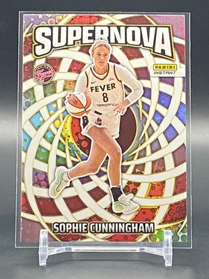 #ad 2025 Panini Instant WNBA Sophie Cunningham Supernova Indiana Fever #SN 20 $8.99