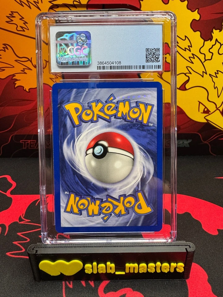 CGC PRÍSTINO 10 1999 Pokemon (WOTC) Juego Charmander #046 (Juego Base) Sin Sombras Foto 2 de 3