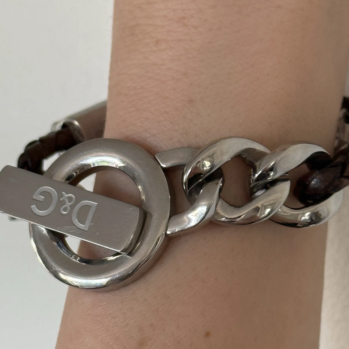 Dolce&Gabbana Leather Fashion Bracelets for sale | eBay