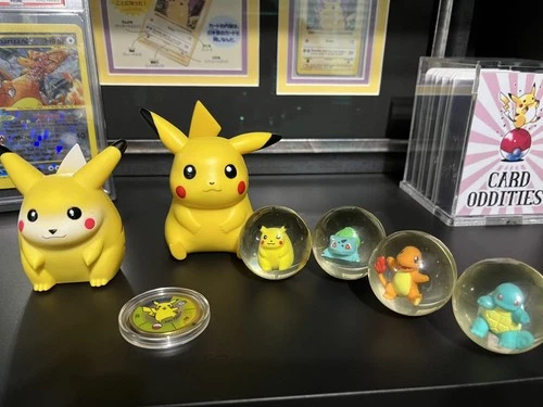 VINTAGE Pokemon Hasbro Toys: Power Bouncers, Pikachu Electronics, Battling Coin!