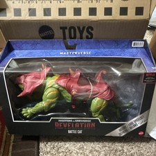 Mattel Deluxe Battle Cat Masterverse Revelation Masters of the Universe Figure