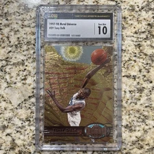 1997-98 SKYBOX METAL UNIVERSE TONY DELK #89 CSG GEM MINT 10 CGC RARE