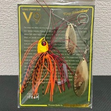 Megabass V9 Spinnerbait 3/8oz Fire Shad Lure