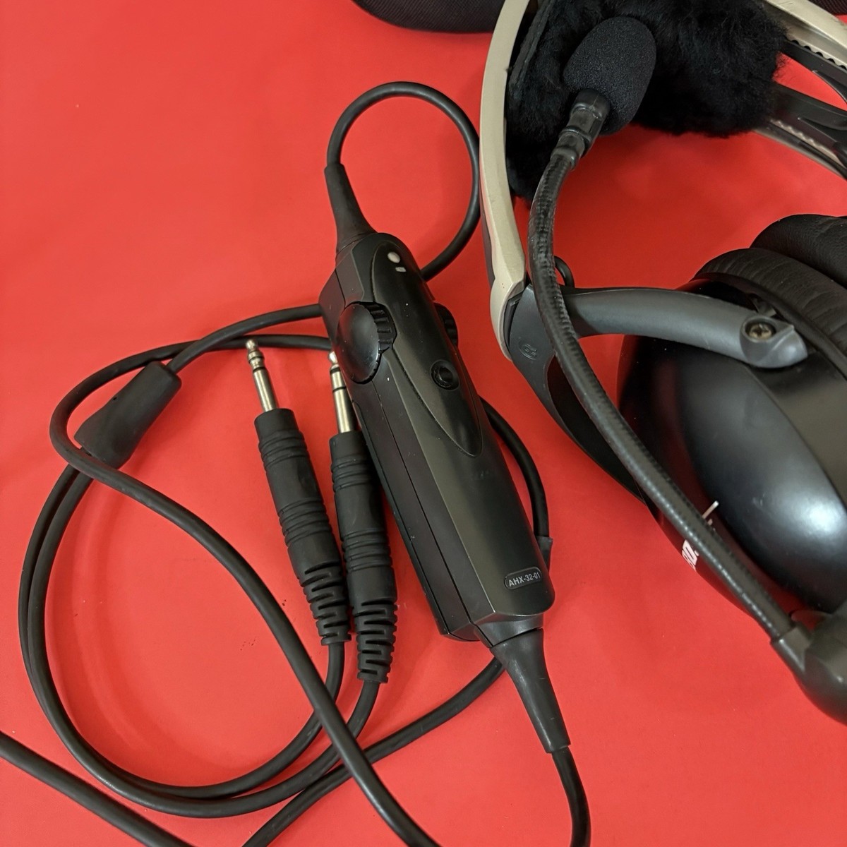 Bose X Aviation A10 Dual GA Plugs Headset AHX-32-01 | eBay