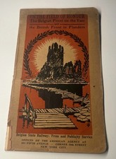 On the Field of Honor-Belgian Front On the YSER Belgian State Railway Pamphlet