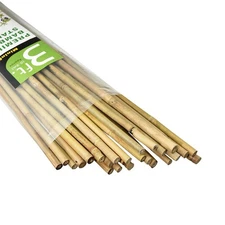 Natural Stakes 3 Feet, Eco-Friendly Garden Stakes, Plant Stakes Supports Clim...