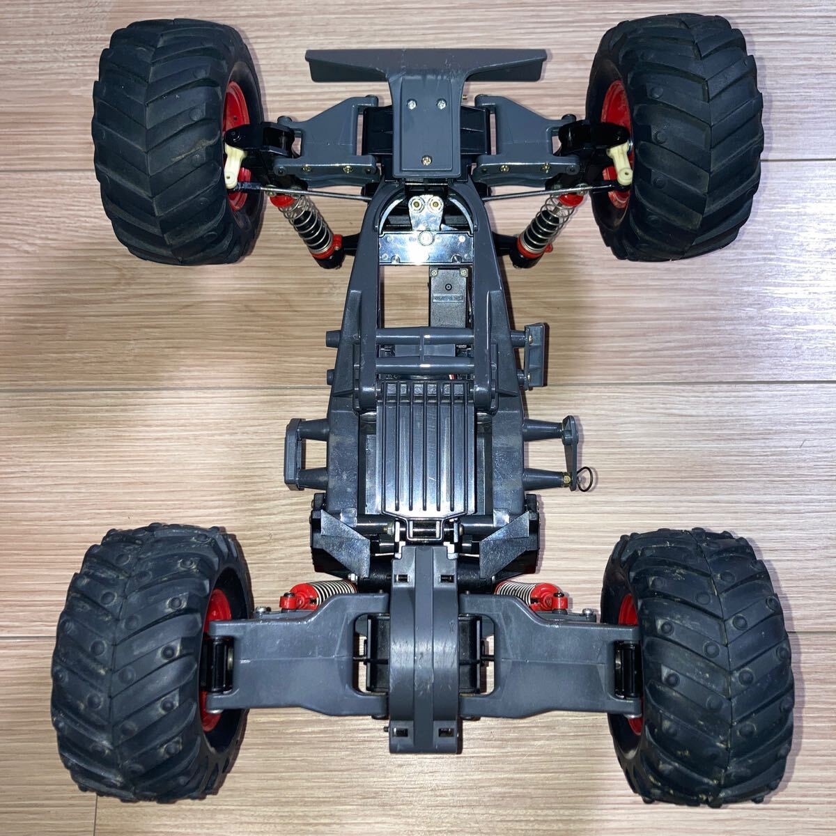 ホビーラジコン TAMIYA 1/10 SCALE R/C \"KING BLACK FOOT\" TAMIYA 1/10 RC KING BLACK FOOT vintage Out of print RC Radio
