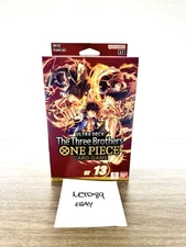 NEW SEALED One Piece TCG The Three Brothers Ultra Deck ST-13 ✅SHIPS IN 1 DAY✅