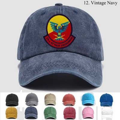 Customized Embroidered Hat 29th Attack Squadron Heritage, Trucker Hat, Gift