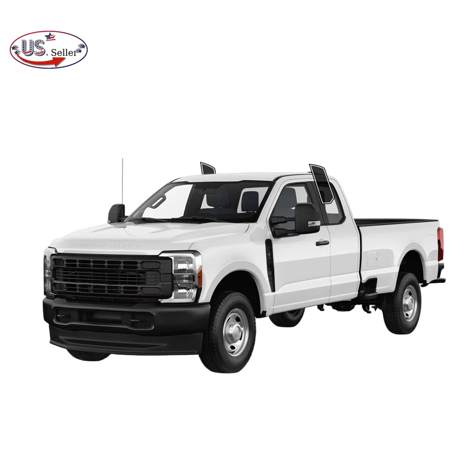 PreCut 2Ply Window Tint Film Kit For 2017-2025 Ford F250/F350/F450 Super Cab - Image 3 of 4