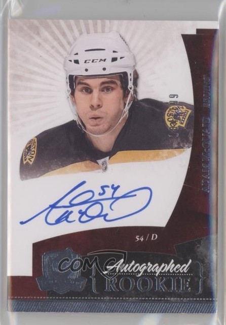 2010-11 Upper Deck The Cup Auto Rookie /199 Adam McQuaid #97 Auto 2d8
