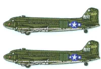 TRUE TO ORIGINAL WWII FLYING TIGERS AVG WARBIRD: Douglas C-47