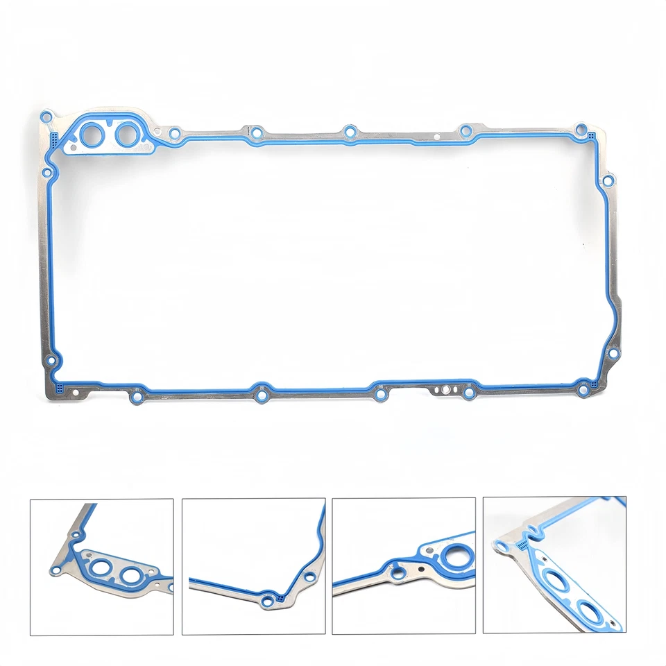 Oil Pan Gasket For Chevy Avalanche GMC Cadillac Pontiac Hummer 97-15 4.8 5.3 6.2 - Изображение 2 из 4