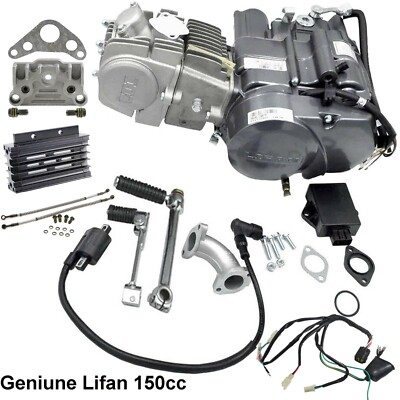 #ad Lifan 150cc Engine Motor Kit Manual Fo Dirt Pit Bike Trail 140cc 160cc CRF50 Z50 $676.84