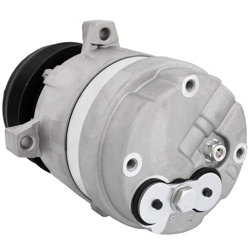 AC A/C Compressor W/Clutch Pulley For 1996-2005 Buick Park Avenue 3.8L - Image 2 of 4
