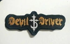 DEVILDRIVER Patch Iron/Sew on Embroidered Made in USA Heavy Metal Lamb of God 