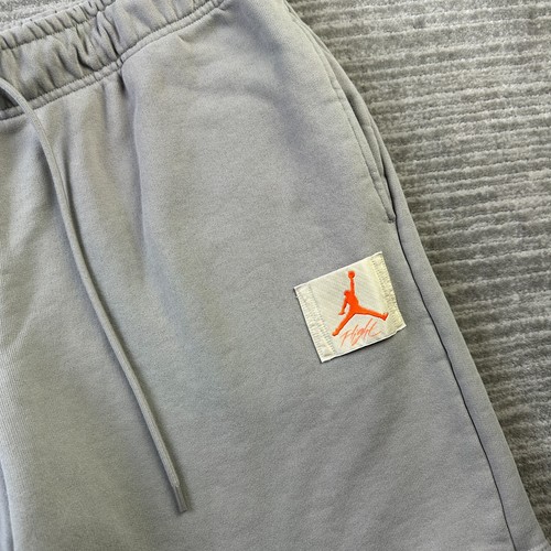 Pantalones Cortos Jordan Para Hombre Extra Grandes Gris Algodón Peso Pesado Shelflife - Imagen 4 de 11
