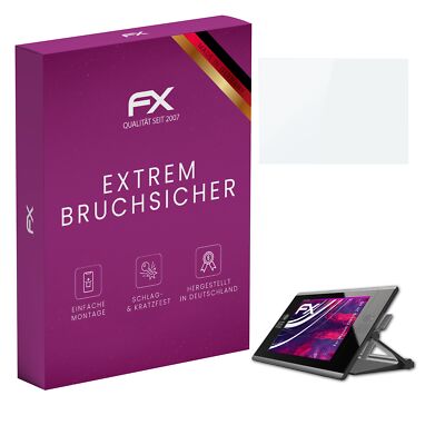 atFoliX Glasfolie für Wacom CINTIQ 24 HD Panzerfolie 9H Schutzpanzer
