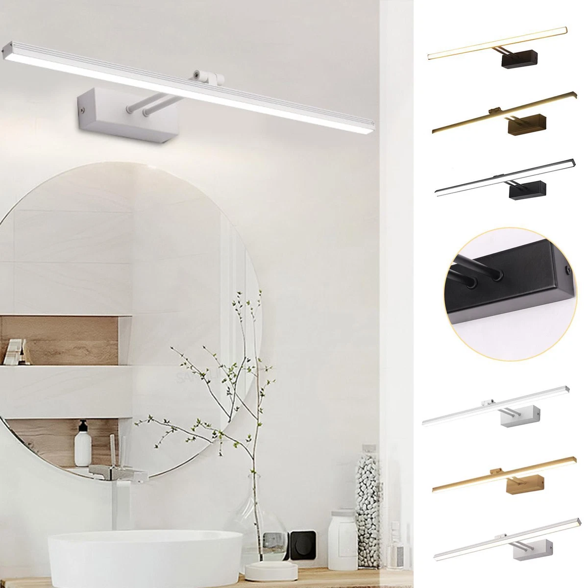 Art glass bathroom vanity light deals