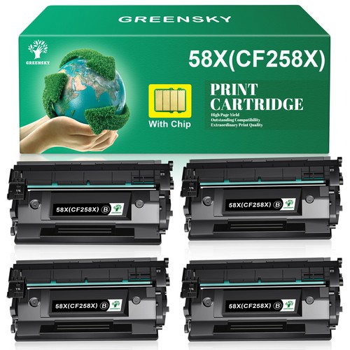 CF258X 58X High Yield Toner W/CHIP for HP Laserjet Pro M428dw M428fdn M404dn LOT - Picture 11 of 11